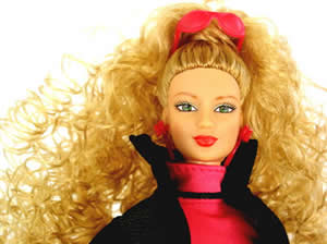 Barbie - poupee - ultra-chevelure cheveux blonds 21.6 cm