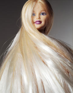 cheveux barbie