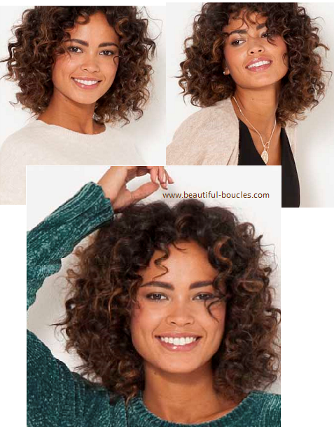 Featured image of post Coupe Carr D grad Mi Long Coiffure milong m che chocolat sur cheveux noir